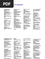 Download Contact Details of Companies 124 by zeenranjan3663 SN6253772 doc pdf