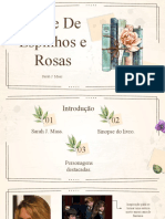 Corte de Espinhos e Rosas-Apresentação Oral de PT