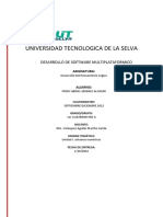Universidad Tecnologica de La Selva: Desarrollo de Software Multiplataformico