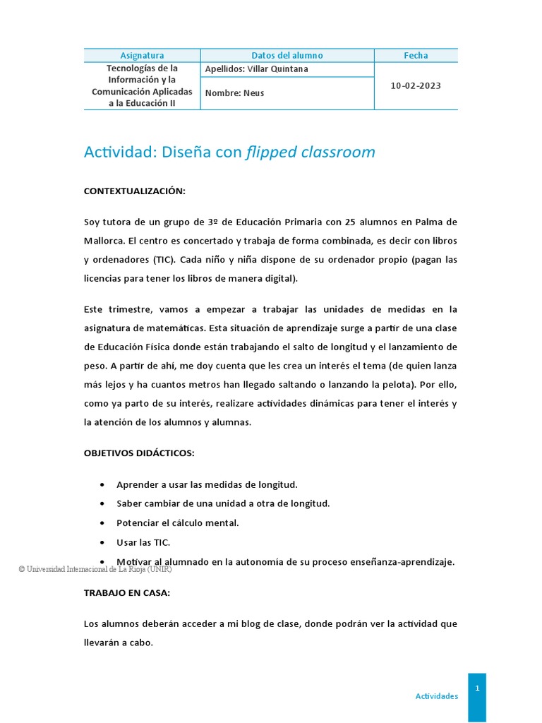 Diseña Con Flipped Classroom | PDF | Ciencia cognitiva | Cognición