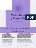 Novecentismo y Vanguardia - 2022