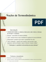 Noções de Termodinâmica