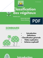 Classification Des Vegetaux