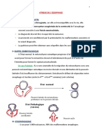 Atrésie de L'oesophage