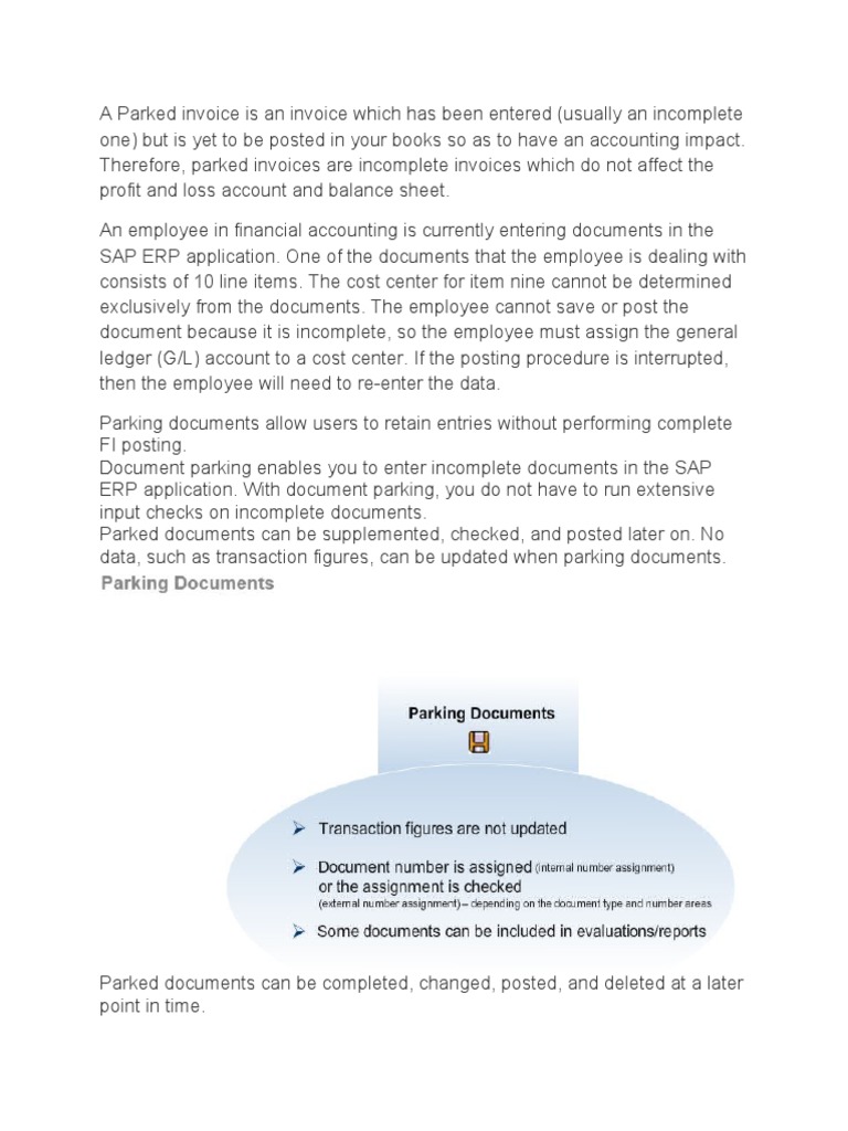 Park An Invoice | PDF | Invoice | Cost