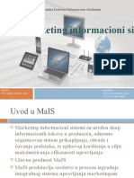 Prezentacija-E-Marketing Informacioni Sistemi