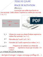 La VC Et Frequence de Rotation