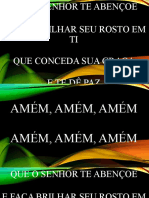 Bênção de Deus por mil gerações