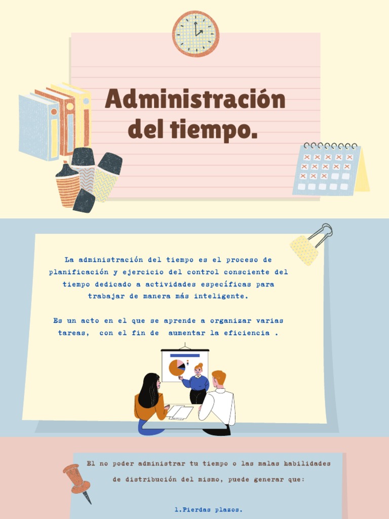 Administración Del Tiempo. | PDF | Toma de decisiones | Ciencia cognitiva