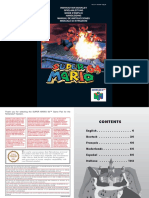 Super Mario 64 - Europe Manual - N64