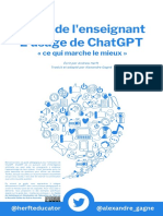 ChatGPT - Guide de L'enseignant (FR)
