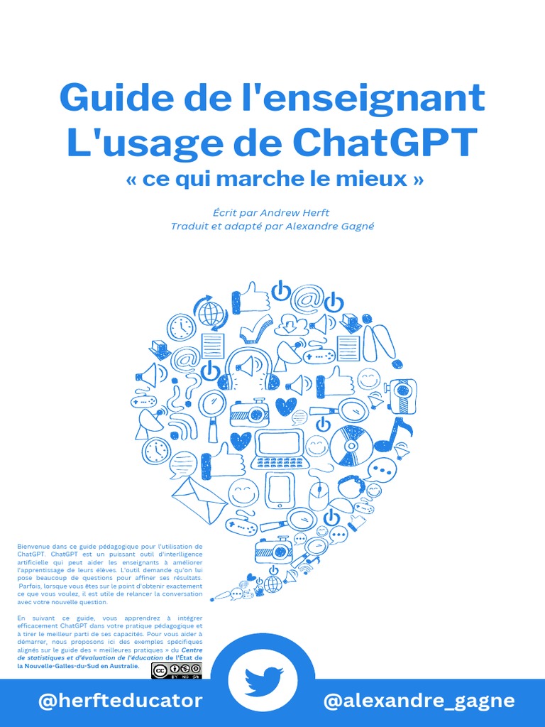 Guide pratique de ChatGPT pour enseignants | PDF | Apprentissage ...