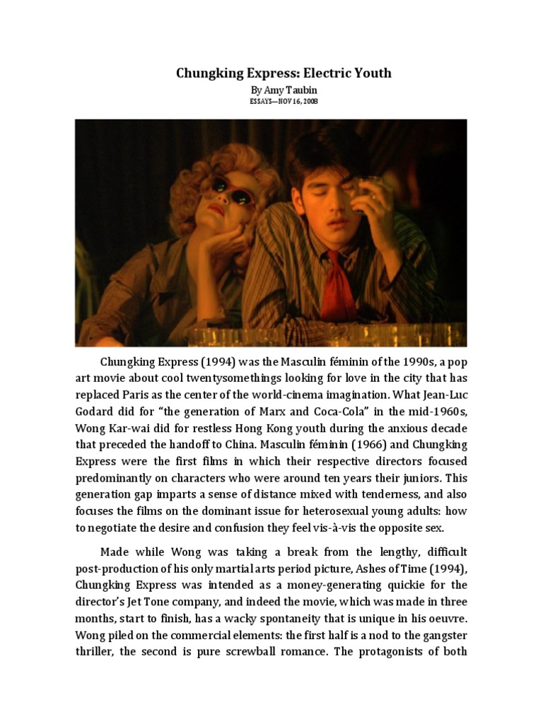 Chungking Express Cri. PDF