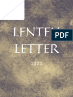 [English]  Lenten Letter 2023 – Vincentian Family