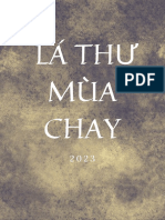 [Tiếng Việt] Thư mùa chay 2023  - Gia Đình Vinh Sơn