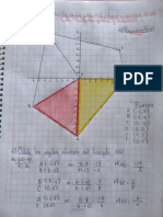 Pendiente, Angulo, Area de Un Polígono y Ecuacion de Una Recta