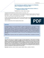 Grado de Dependencia Funcional en Adultos Mayores Con Diabetes Mellitus 2 Hospital II Chocope, 2017