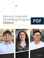 Aurora Energy Research Modelling Grad Brochure