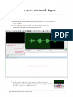 Manual Utilizare Aegisub
