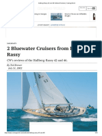 Hallberg-Rassy 42 and 46 Sailboat Reviews - Cruising World