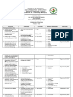 Field Office Communication Plan for Limited F2F Learning