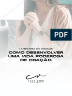 Campanha Como Desenvolver Uma Vida Poderosa de Oração