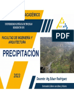 SESION 4 HIDRO - Precipitación