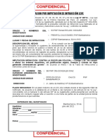 Notificacion de Sancion de s3 PNP Riojas Vasquez