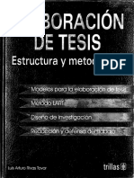 RIVAS TOVAR, L. a. - Elaboración de Tesis (Estructura y Metodología) (OCR) [Por Ganz1912]