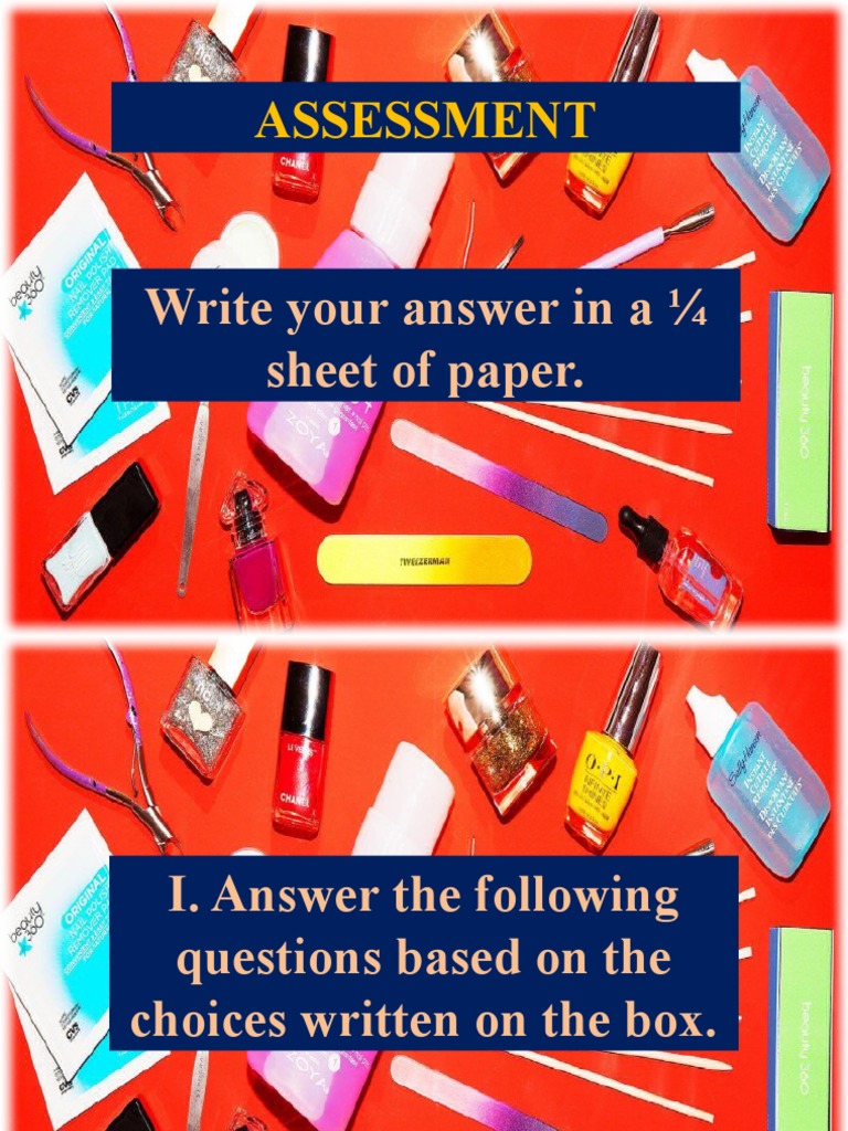 Nailcare Assessment PDF