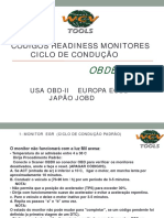 Códigos readiness e monitores OBD