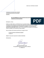 Carta FUD 500 Bs Gary Mostajo