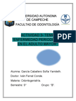 Actividad 3-Tema: "Enfermedad Periodontal en El Adulto Mayor"