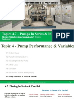 Pump Performance Variables & Series Parallel Configurations