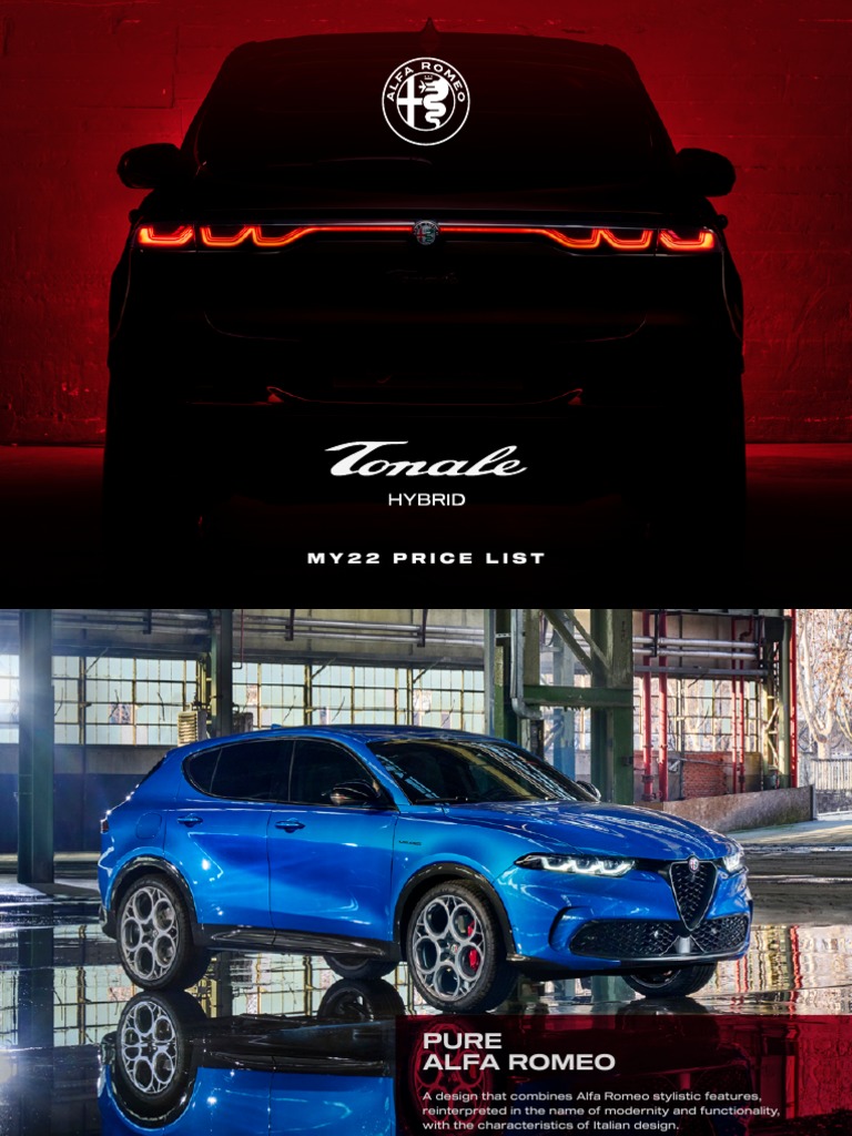 Unveiled! Alfa Romeo Tonale My24 Diesel And Mhev Specs & Review - 08ybzv1