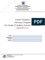 Career Guidance Module for Grade 12 Students