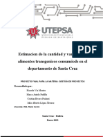 Total Proyecto de Gestion de Proyecto