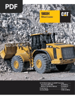 CAT 980H Wheel Loader