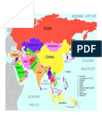 Mapa Asiatico