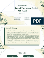 Proposal Biro Wisata Ar-Rafi