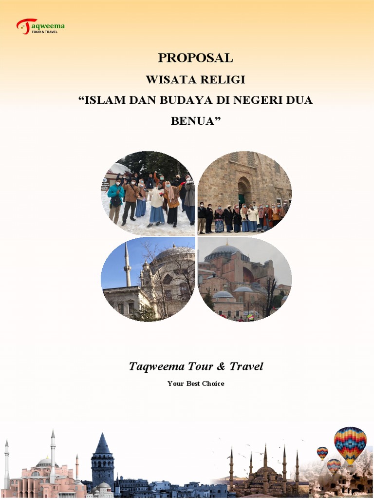 Proposal Penawaran Wisata Religi Turki - Kel. 5 | PDF