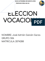 Elección vocacional UANL Prep 20