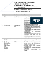 JADWAL AUDIT INTERNAL