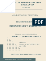 Infracciones Y Sanciones: Administracion Tributaria