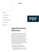Agenda Económica Bolivariana - MPPEFC