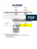 Invoice TTD