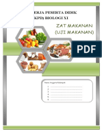 LKPD Uji Zat Kandungan Makanan