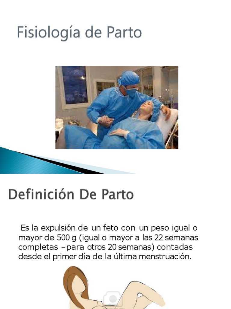 Proceso del Parto: Fases y Tipos | PDF | Parto | Feto