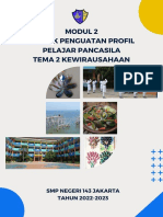 Modul P5 Tema Kewirausahaan SMPN 143 Jakarta