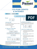 ARITMÉTICA - S16 - Tanto Por Ciento e Interés